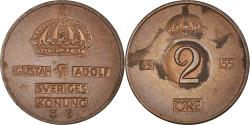 World Coins - Coin, Sweden, Gustaf VI, 2 Öre, 1959, , Bronze, KM:821