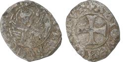 World Coins - Kingdom of Candia, Antonio Venier, Tornesello, 1382-1400, Venice, Billon