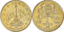 World Coins - France, Token, Euro des Villes, 1998, Bordeaux - Monument des Girondins