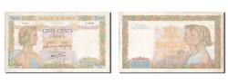 World Coins - Banknote, France, 500 Francs, 500 F 1940-1944 ''La Paix'', 1942, 1942-01-08