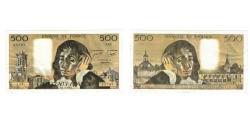 World Coins - France, 500 Francs, Pascal, 1976, J.65, EF(40-45), Fayette:71.15, KM:156d