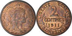 World Coins - Coin, France, Dupuis, 2 Centimes, 1911, Paris, , Bronze, KM:841