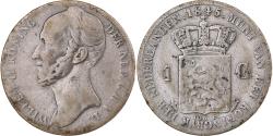 World Coins - Netherlands, Willem II, Gulden, 1845, Utrecht, Silver,