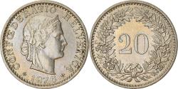 World Coins - Coin, Switzerland, 20 Rappen, 1976, Bern, , Copper-nickel, KM:29a