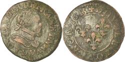 World Coins - Coin, France, Louis XIII, Double tournois, buste enfantin au col fraisé, Double