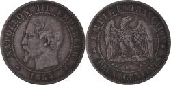 World Coins - Coin, France, Napoleon III, Napoléon III, 2 Centimes, 1854, Bordeaux