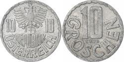 World Coins - Coin, Austria, 10 Groschen, 1976, Vienna, , Aluminum, KM:2878