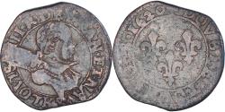 World Coins - Coin, France, Louis XIII, Double Tournois, 1620, Bordeaux, , Copper
