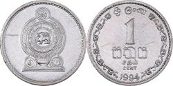 World Coins - Coin, Sri Lanka, Cent, 1994, , Aluminum, KM:137
