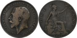 World Coins - United Kingdom, George V, Penny, 1911, London, Bronze, , KM:810