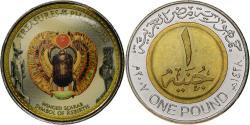 World Coins - Egypt, Token, Trésors d'Egypte, Symbol of Rébirth, 2007/AH1428, Copper-nickel