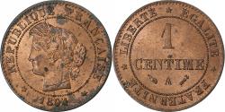 World Coins - France, Centime, Cérès, 1894, Paris, Bronze, , Gadoury:88, KM:826.1