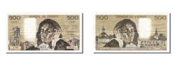 World Coins - Banknote, France, 500 Francs, 500 F 1968-1993 ''Pascal'', 1973, 1973-10-04