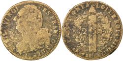 World Coins - Coin, France, 2 sols françois, 2 Sols, 1792, Lille, , Bronze
