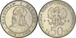World Coins - Coin, Poland, 50 Zlotych, 1981, Warsaw, , Copper-nickel, KM:128