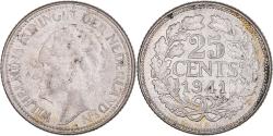 World Coins - Coin, Netherlands, Wilhelmina I, 25 Cents, 1941, Utrecht, , Silver