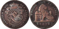 World Coins - Coin, Belgium, 2 Centimes, 1874