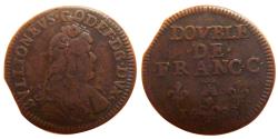 World Coins - Coin, FRENCH STATES, BOUILLON & SEDAN, Geoffrey Maurice, 2 Liards, 1683
