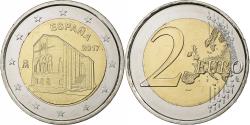World Coins - Spain, 2 Euro, 2017, Bi-Metallic,