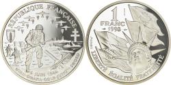 World Coins - Coin, France, Débarquement, Franc, 1993, Paris, ESSAI, , Silver