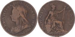 World Coins - Coin, Great Britain, 1/2 Penny, 1901