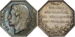 World Coins - France, Token, Napoléon III, Notaires de l'Arrondissement de Versailles