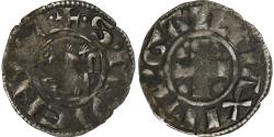 World Coins - Archbishopric of Vienne, Denier, ca. 1200-1250, Vienne, Billon,