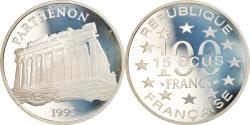 World Coins - Coin, France, Parthénon, 100 Francs-15 Ecus, 1995, Proof, , Silver