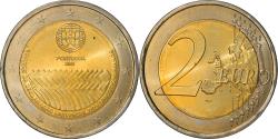 World Coins - Portugal, 2 Euro, Human Rights, 2008, Lisbon, , Bi-Metallic, KM:784