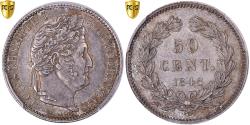 World Coins - Coin, France, Louis-Philippe, 50 Centimes, 1848, Paris, PCGS, AU58,