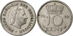 World Coins - Netherlands, Juliana, 10 Cents, 1950, Nickel, , KM:182