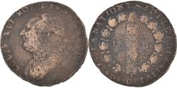 World Coins - Coin, France, Louis XVI, 12 Deniers, 1793, Lille, , Métal de cloche