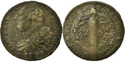 World Coins - Coin, France, 2 sols françois, 2 Sols, 1791, Paris, , Bronze