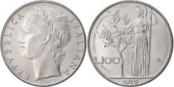 World Coins - Italy, 100 Lire, 1978, Rome, Stainless Steel, , KM:96.1