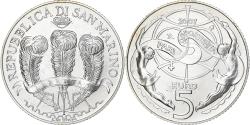 World Coins - San Marino, 5 Euro, 2007, Rome, Silver, , KM:473