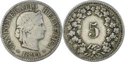 World Coins - Coin, Switzerland, 5 Rappen, 1894