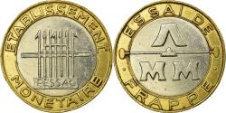 World Coins - Coin, France, Essai de Frappe Génie - Pessac, 10 Francs,