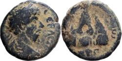 Ancient Coins - Cappadocia, Lucius Verus, Æ Unit, 161-169, Caesarea, Bronze,