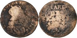 World Coins - France, Louis XIV, Liard, 1656, Copper, , Gadoury:80