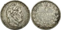 World Coins - Coin, France, Louis-Philippe, 5 Francs, 1846, Paris, , Silver