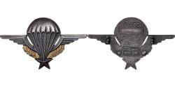 World Coins - France, Insigne, Brevet de Parachutiste, Métal,