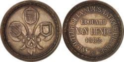 World Coins - France, Token, Ville de Lille, Numismatique Lilloise, Van Hende, 1882