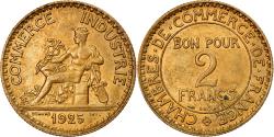 World Coins - Coin, France, Chambre de commerce, 2 Francs, 1925, Paris,