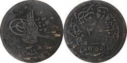 World Coins - Empire ottoman, Abdul Mejid, 20 Para, AH 1255/1854, Constantinople, Copper