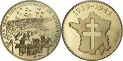 World Coins - France, Medal, Débarquement de Normandie, Copper-nickel,