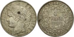 World Coins - Coin, France, Cérès, Franc, 1888, Paris, , Silver, KM:822.1