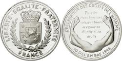 World Coins - France, Medal, Universal Declaration of Human Rights, History, , Silver