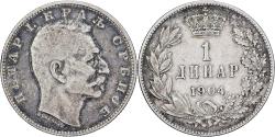 World Coins - Serbia, Peter I, Dinar, 1904, Silver, , KM:25.1