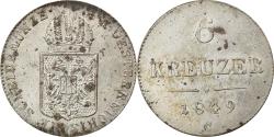 World Coins - Coin, Austria, Franz Joseph I, 6 Kreuzer, 1849, , Silver, KM:2200