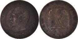 World Coins - Coin, France, Napoléon III, 2 Centimes, 1855, Bordeaux, Chien / Dog,